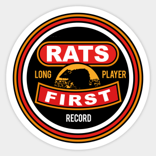 The Rats - Psychedelic Rock Sticker